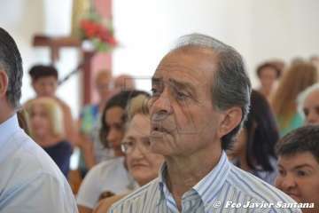 Misa y procesión religiosa en Cazadores  (Foto Francisco Javier Santana)